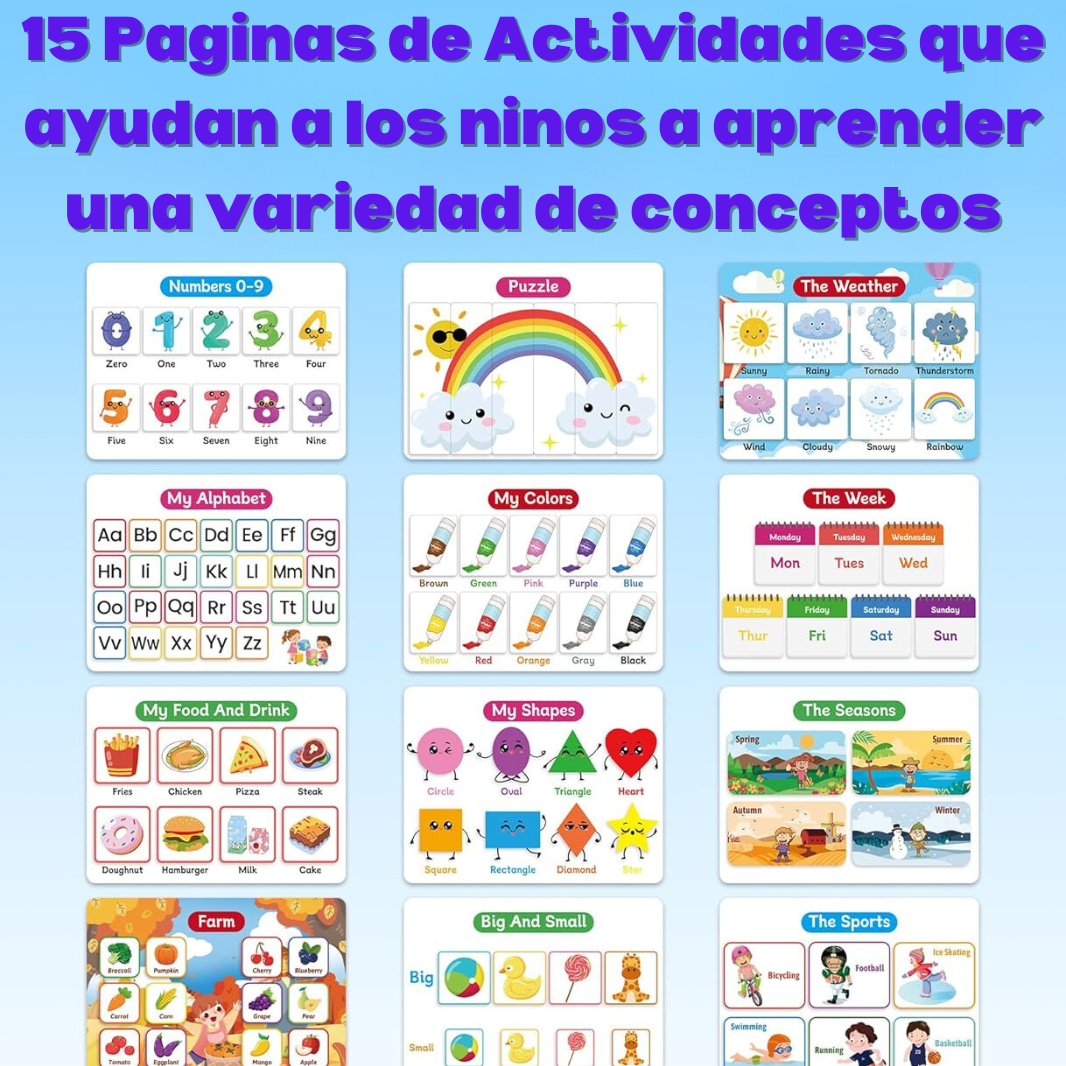 LIBRO DE ACTIVIDADES MONTESSORI (KIT COMPLETO)- ENVÍO GRATIS 🥰💕