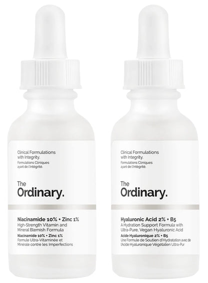 COMBO THE ORDINARY - ACIDO HIALURONICO + NIACINAMIDA - ENVÍO GRATIS 👌💕