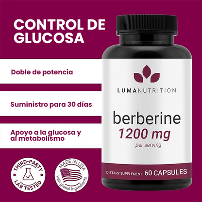 BERBERINA 1200mg -  ENVÍO GRATIS 😁😎
