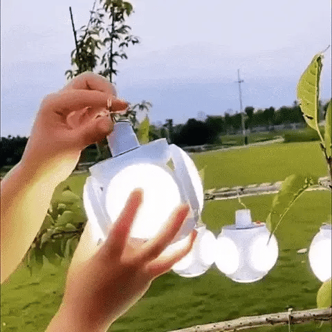 BOMBILLO SOLAR RECARGABLE KIT X 3 UND - ENVÍO GRATIS 💡⚡