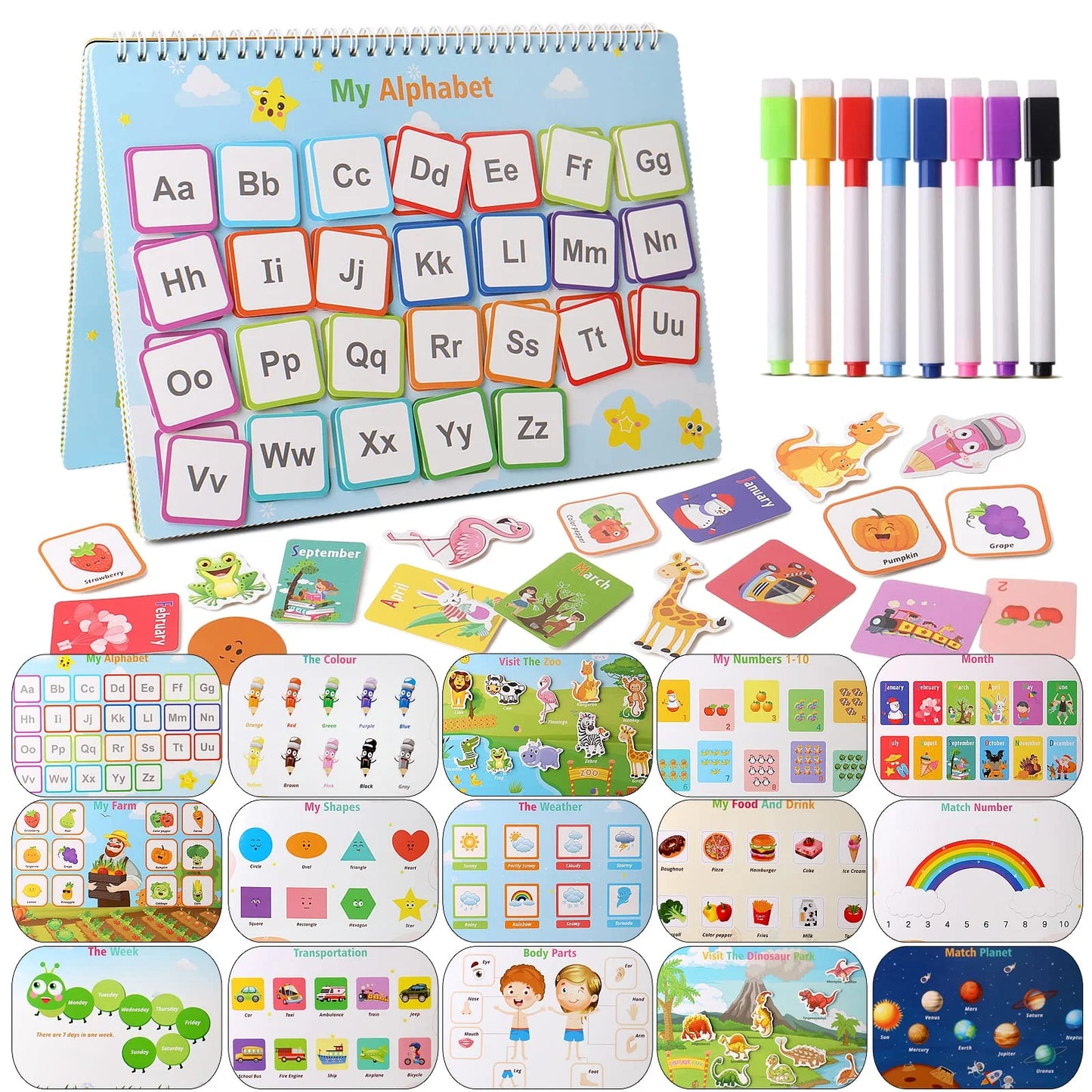 LIBRO DE ACTIVIDADES MONTESSORI (KIT COMPLETO)- ENVÍO GRATIS 🥰💕