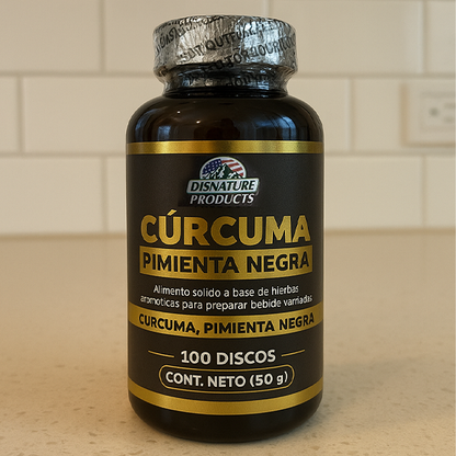 CÚRCUMA + PIMIENTA NEGRA - ENVÍO GRATIS 🌿🤩
