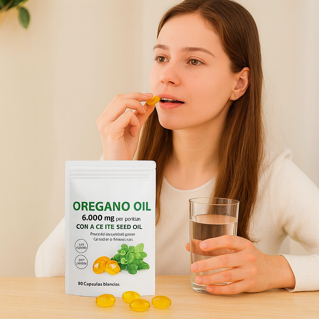 ACEITE DE ORÉGANO EN CÁPSULAS - ENVÍO GRATIS 🌿🥰