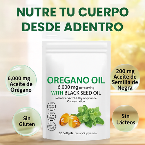 ACEITE DE ORÉGANO EN CÁPSULAS - ENVÍO GRATIS 🌿🥰