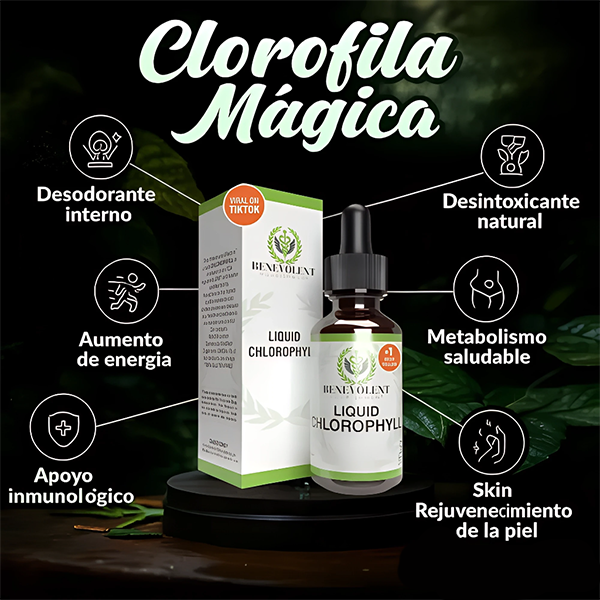 GOTAS DE CLOROFILA - ENVÍO GRATIS 🍃🤩