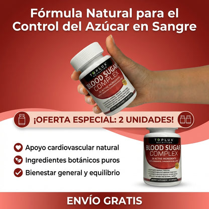 BLOOD SUGAR COMPLEX - ENVÍO GRATIS 😎🚚