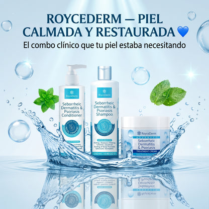 KIT ROYCEDERM ADVANCED SHAMPOO + ACONDICIONADOR + CREMA - ENVÍO GRATIS 🤩✈️