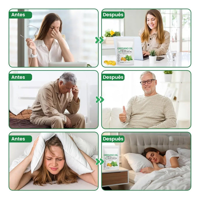 ACEITE DE ORÉGANO EN CÁPSULAS - ENVÍO GRATIS 🌿🥰