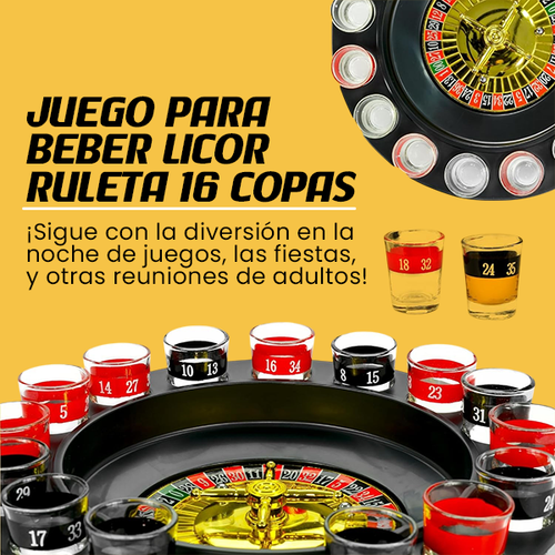 RULETA 16 COPAS - ENVÍO GRATIS 🥂😎