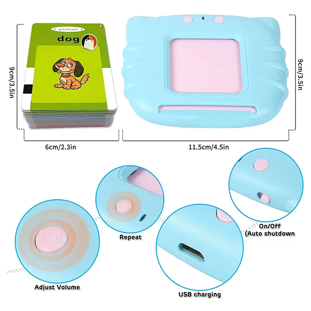 JUGUETE EDUCATIVO LECTOR DE TARJETAS -  ENVÍO GRATIS 😍🥰