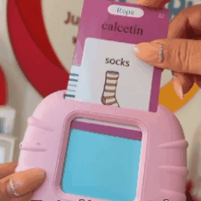 JUGUETE EDUCATIVO LECTOR DE TARJETAS -  ENVÍO GRATIS 😍🥰