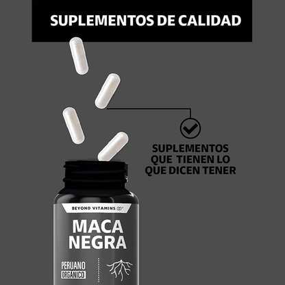 MACA NEGRA CÁPSULAS - ENVÍO GRATIS 🤩😎
