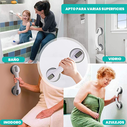 COMBO MANIJA DE SEGURIDAD PARA BAÑO + TAPETE ABSORBENTE - ENVÍO GRATIS 🥰✅