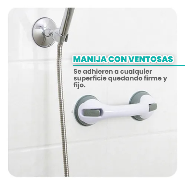 COMBO MANIJA DE SEGURIDAD PARA BAÑO + TAPETE ABSORBENTE - ENVÍO GRATIS 🥰✅