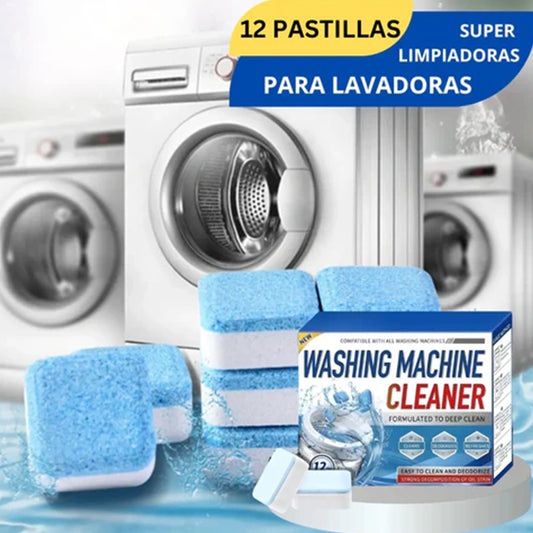 PASTILLA LIMPIEZA LAVADORA X12UND - ENVÍO GRATIS 😁⚡
