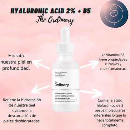 COMBO THE ORDINARY - ACIDO HIALURONICO + NIACINAMIDA - ENVÍO GRATIS 👌💕