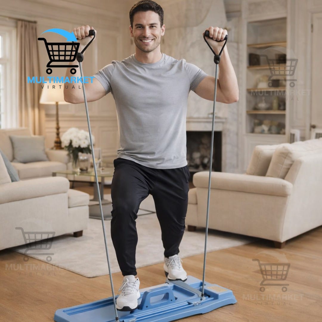 TABLA DE EJERCICIO MULTIFUNCIONAL 8 EN 1 – ENTRENAMIENTO COMPLETO EN CASA – FUERZA, RESISTENCIA Y TONIFICACIÓN – ENVÍO GRATIS 🇨🇴