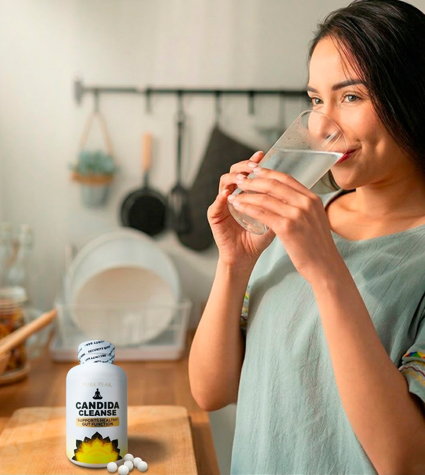PURE PEAK CANDIDA CLEANSE – CONTROL DE HONGOS Y SALUD INTESTINAL | ENVÍO GRATIS A PANAMÁ
